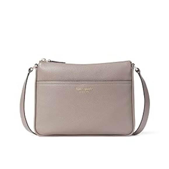 #89 NWT - Kate Spade New York Run Around Medium Crossbody Mineral Grey - Picture 3 of 12